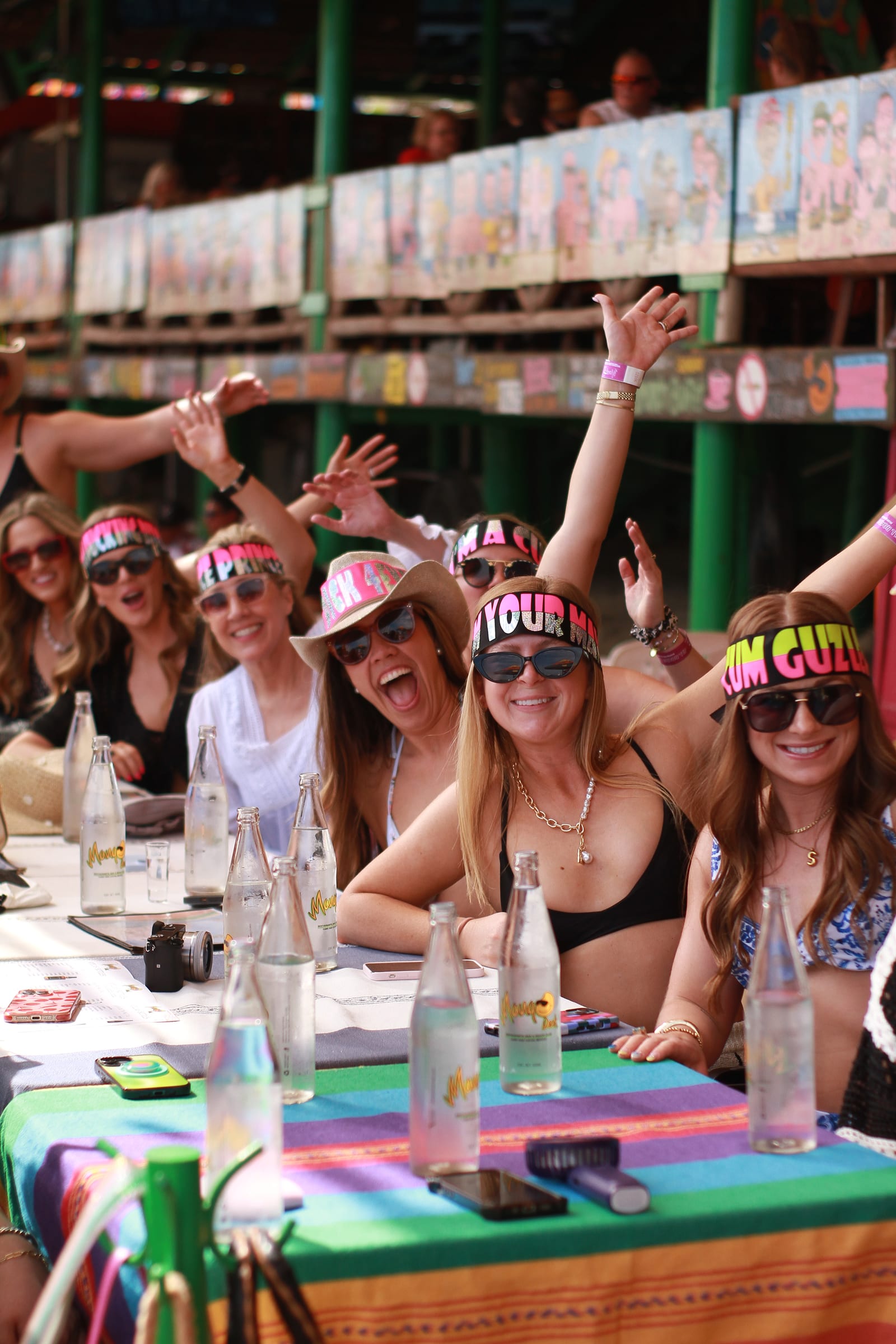 Despedidas de Soltera group at Mango Deck 3