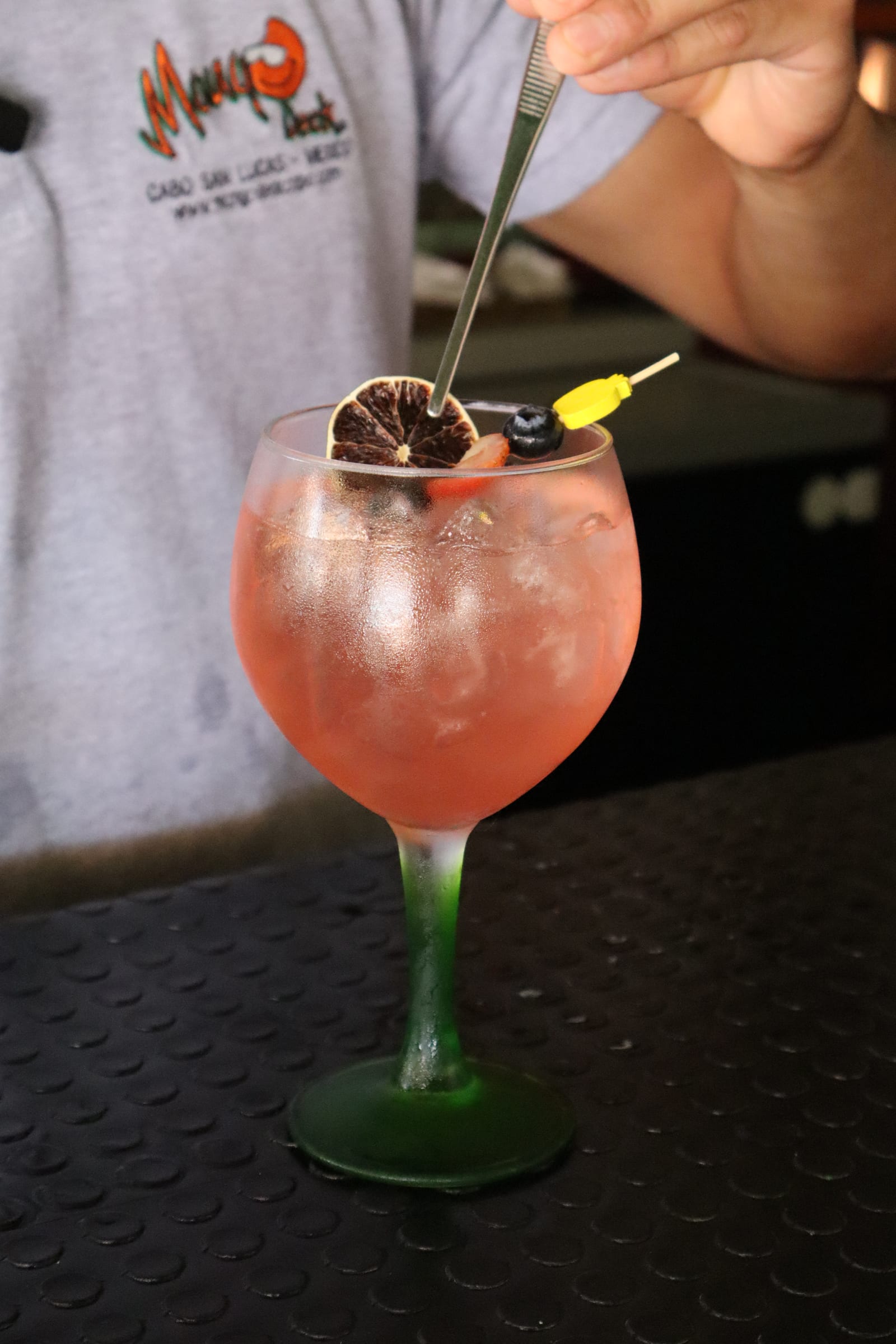 Signature coupe cocktail at Mango Deck