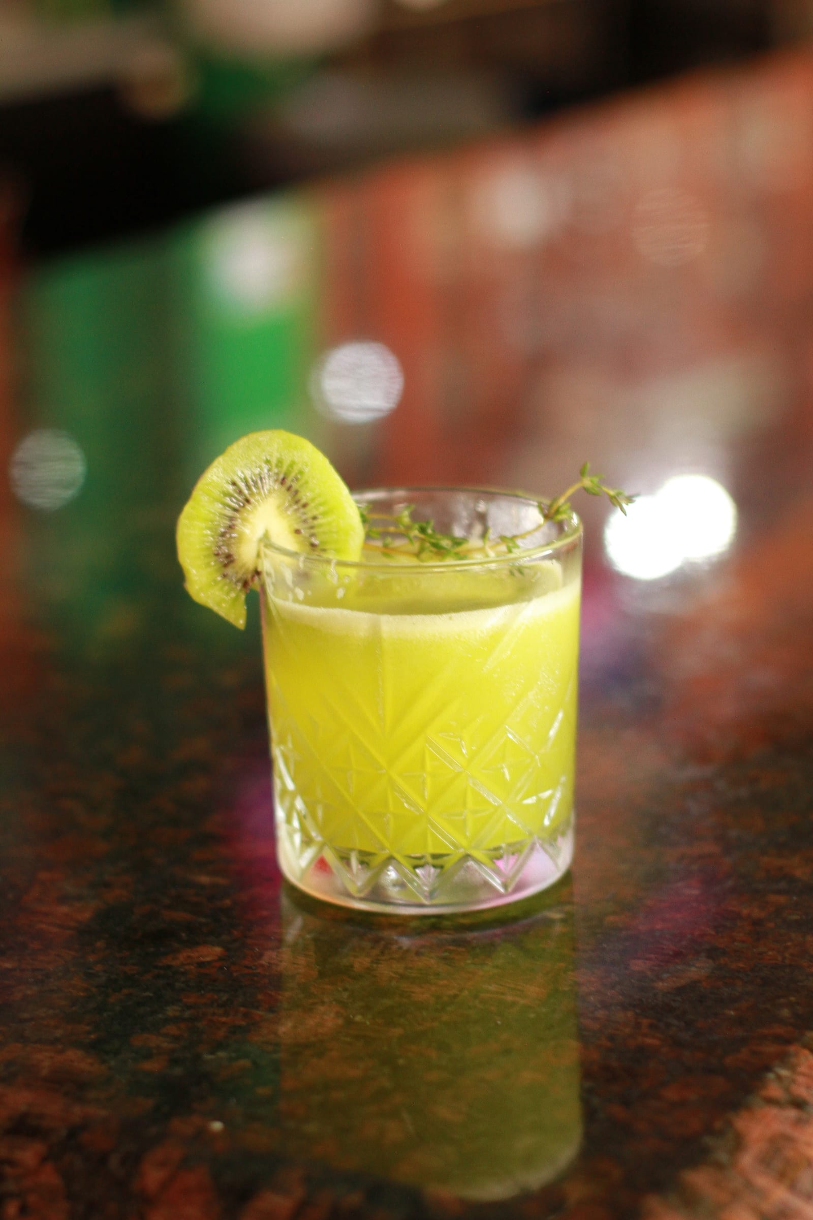 Kiwi margarita at Mango Deck
