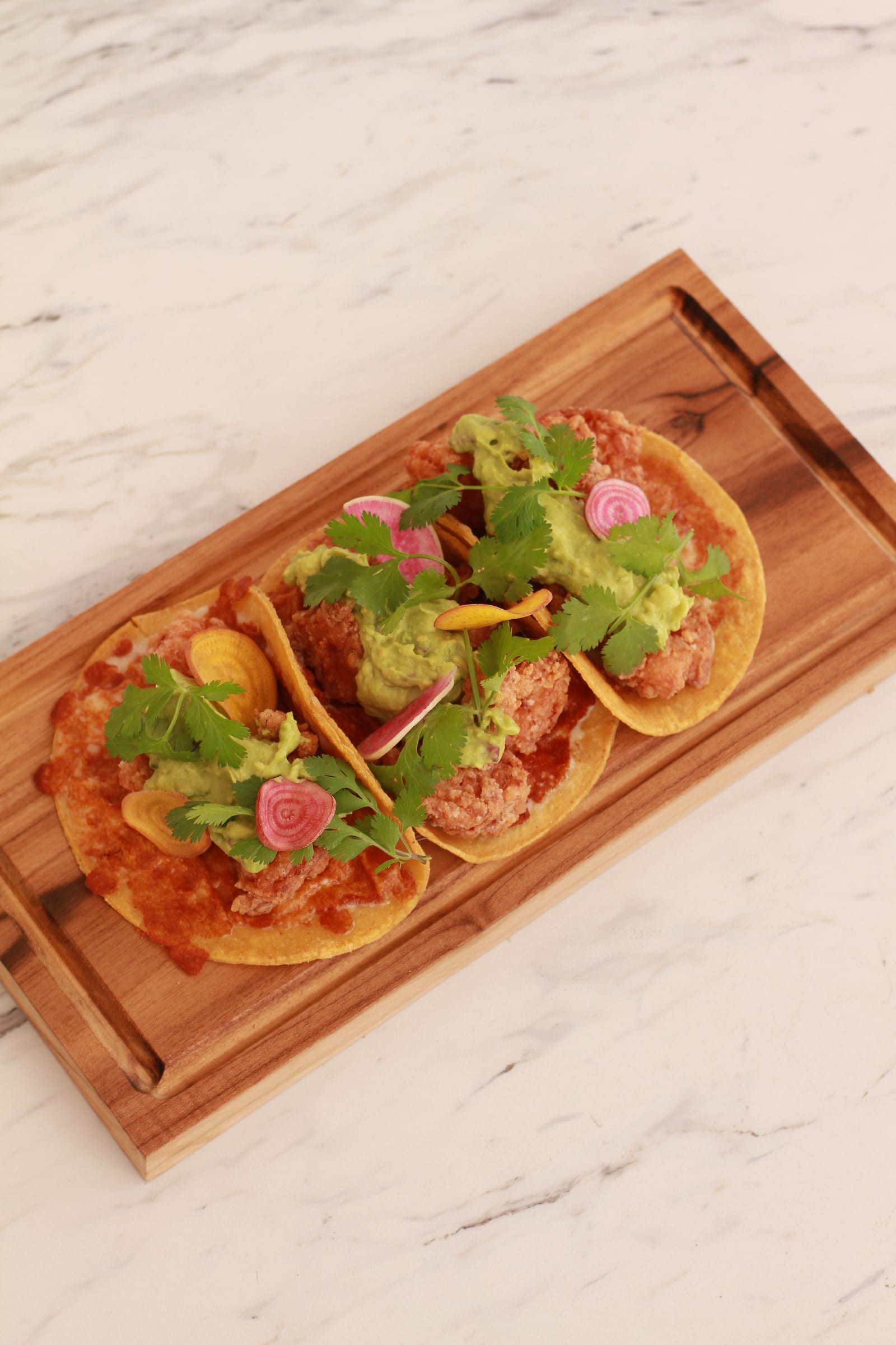 Beach tacos at Mango Deck